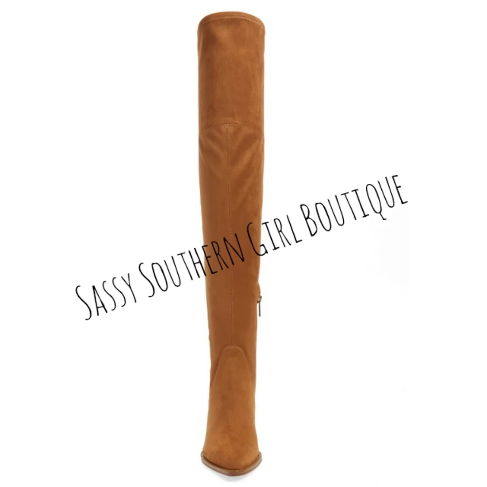 🆕⭐Marc Fisher tan over the knee boots